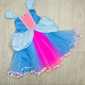 Lover Dover 4/5 ruffle tutu ribbon Cinderella dress costume / dress up Halloween